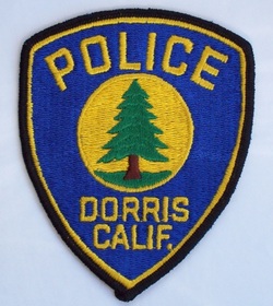 california police patch shows